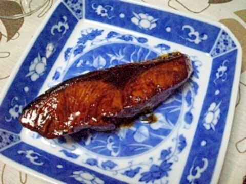 ぶりの照り焼き